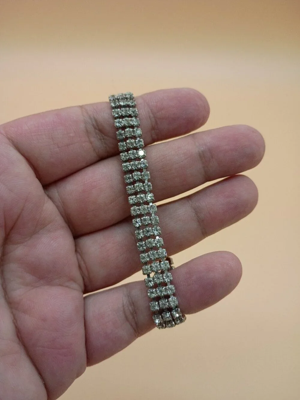 Vintage Rhinestone Bracelet 7